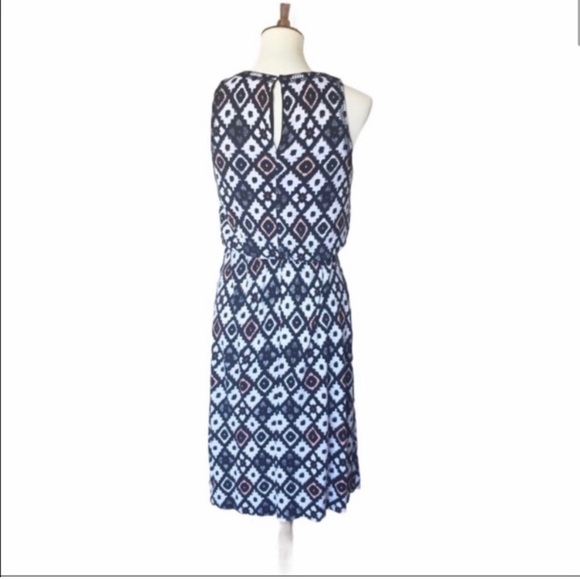 Ann Taylor Sleeveless Patchwork Dress Size S - Picture 4 of 7